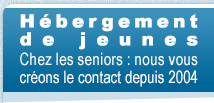 Hébergement d'étudiant chez les séniors : nous vous créons le contact